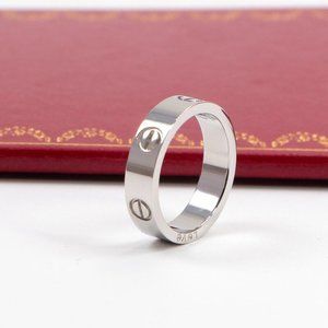 luxury engraved screw ring